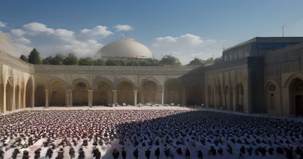 توافد حشود غفيرة من المصلين إلى المسجد الأقصى لأداء صلاة الجمعة وسط إجراءات مكثفة