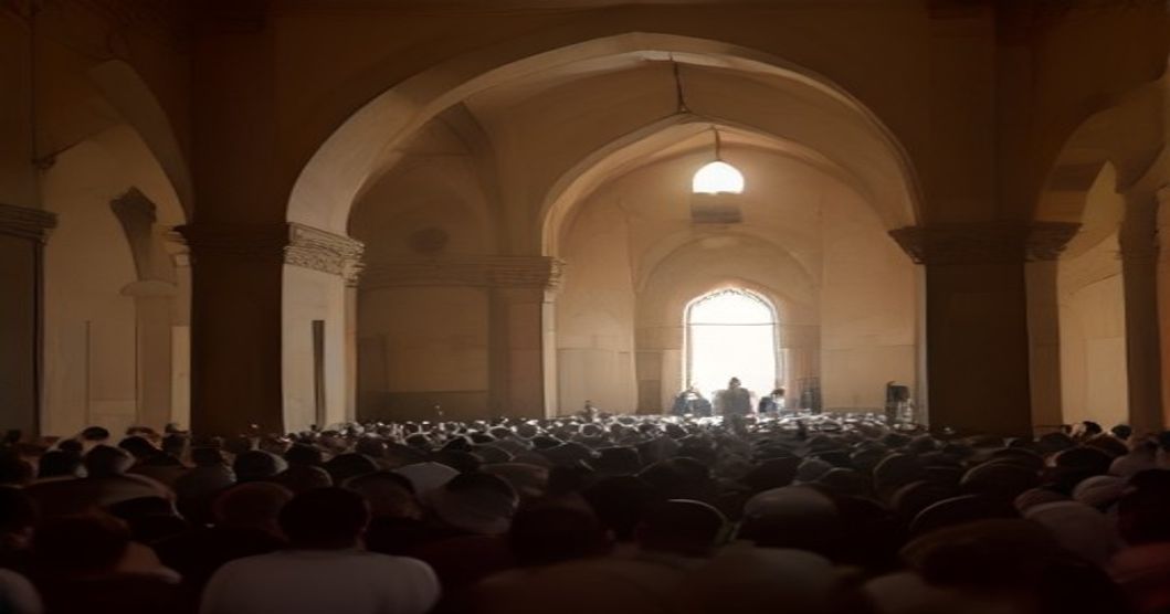 في رحاب العشق النبوي: جموع غفيرة تؤم مسجد الحنبلي بنابلس للتبرك بشعرات النبي محمد ﷺ